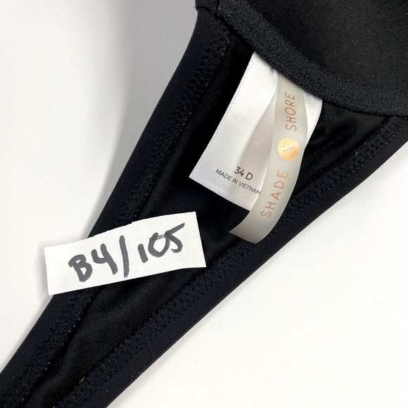 Shade & Shore Firm Padded Bikini Top | Size 34D - Picture 5 of 7